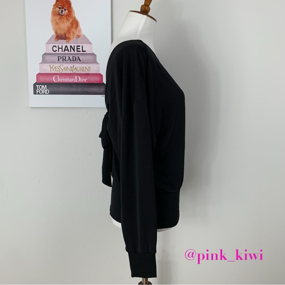 Cinq A Sept Ada Black Pullover Top - Picture 7 of 16